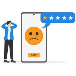 Bad reviews - hotel renovation signs