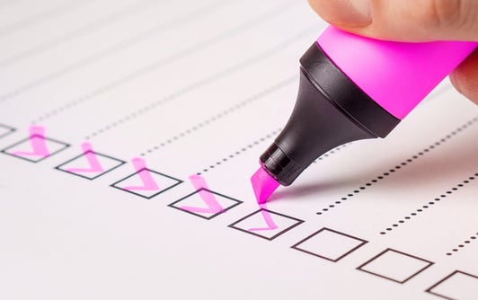 hospitality furniture quality control checklist